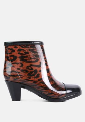 Womens Mizzle Smart Block Heel Rainboots