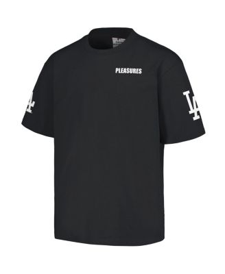 PLEASURES Men's Black Los Angeles Dodgers Team T-shirt - Macy's