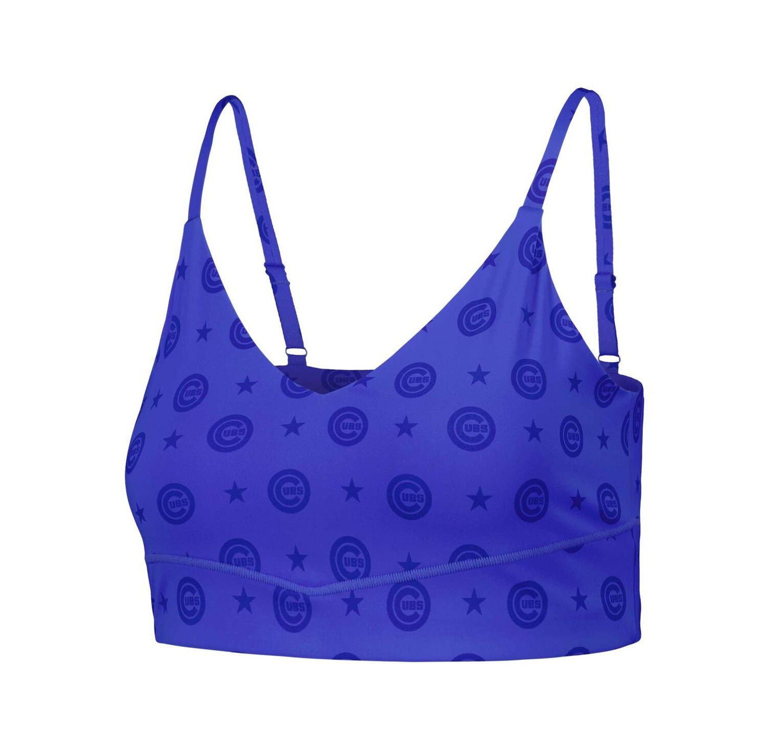 Women's Royal Chicago Cubs Active Bra