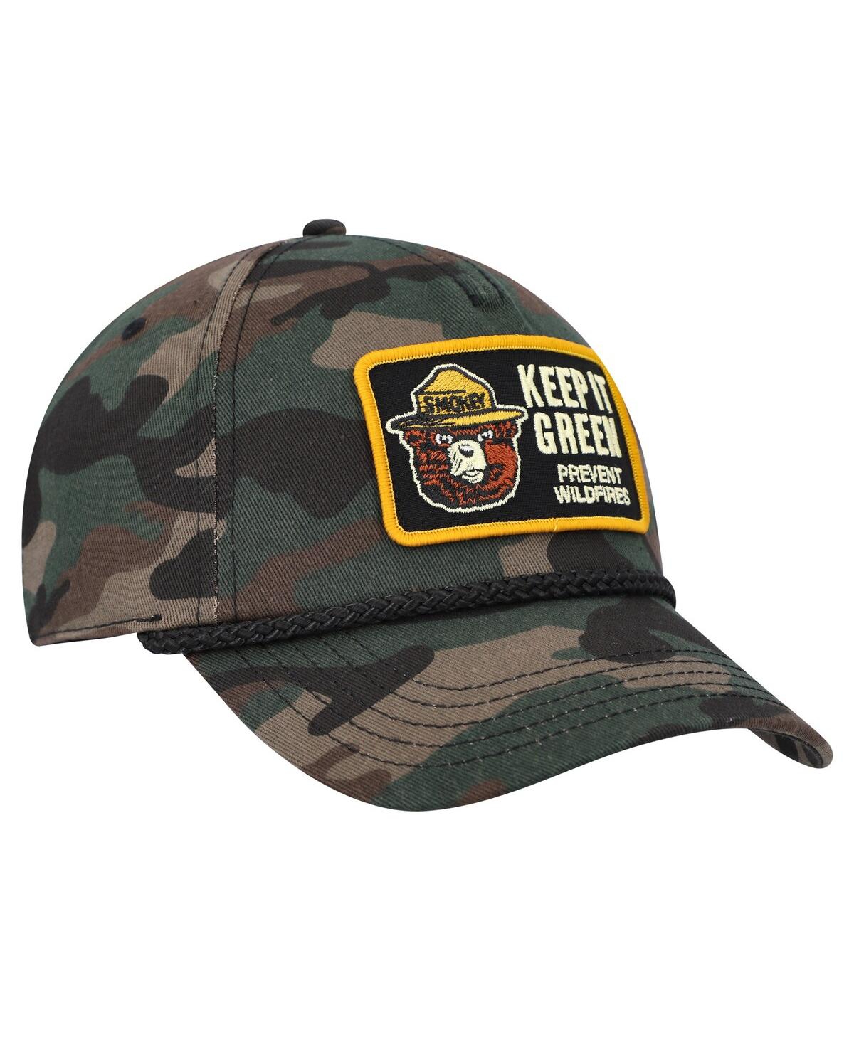 Shop American Needle Men's  Camo Smokey The Bear Roscoe Adjustable Hat
