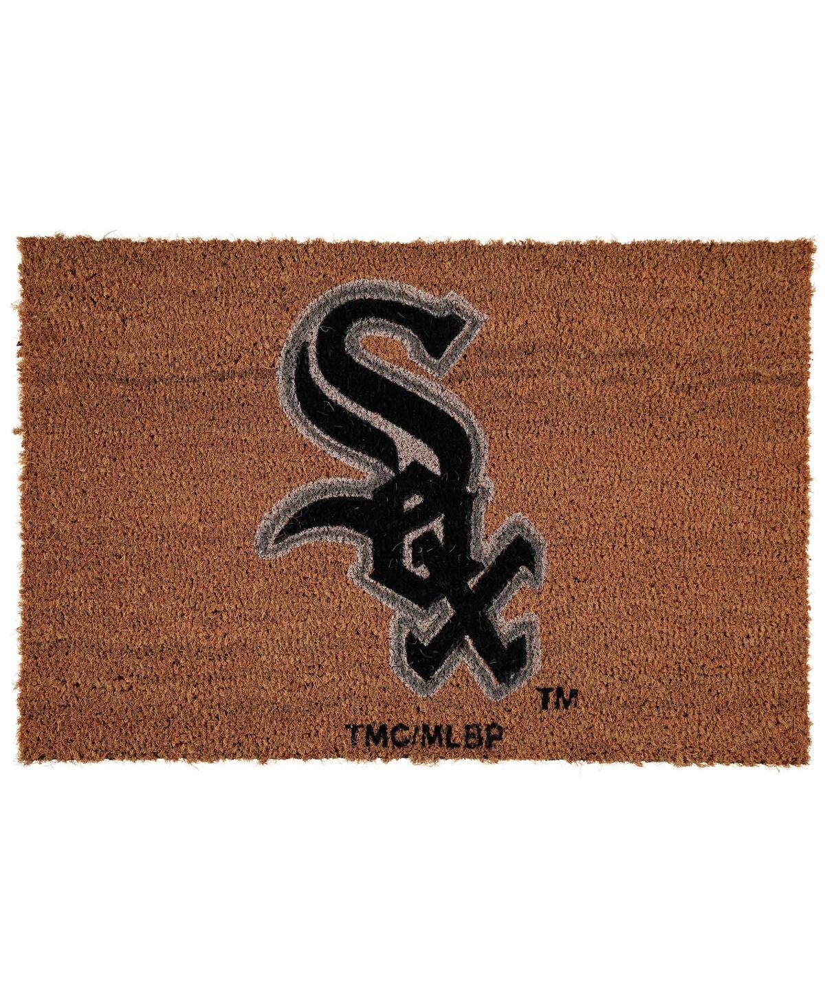 Chicago White Sox Logo 20'' x 30'' Coir Doormat - Brown