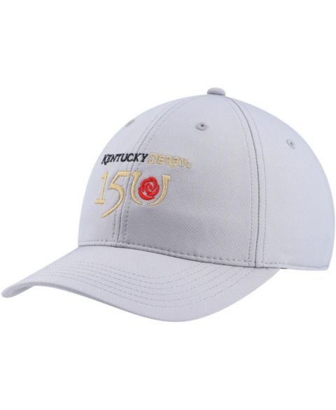 Мужская кепка Ahead Gray Kentucky Derby 150 Frio Adjustable Hat