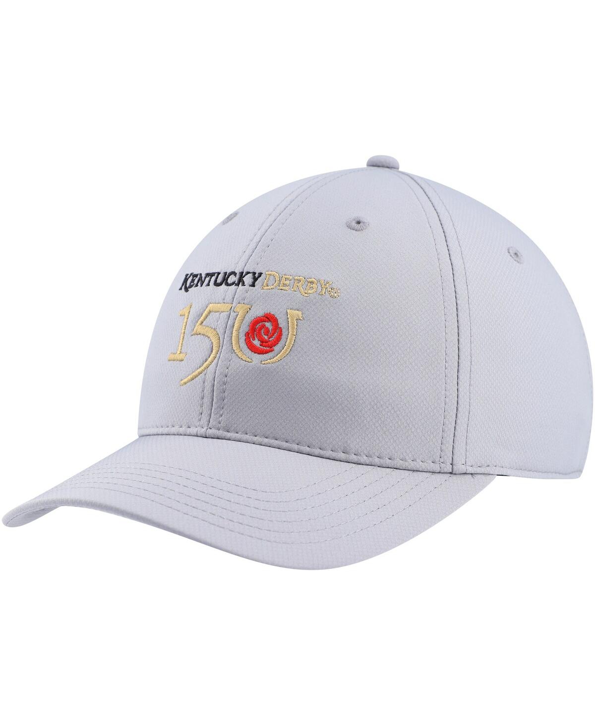 Shop Ahead Men's  Gray Kentucky Derby 150 Frio Adjustable Hat