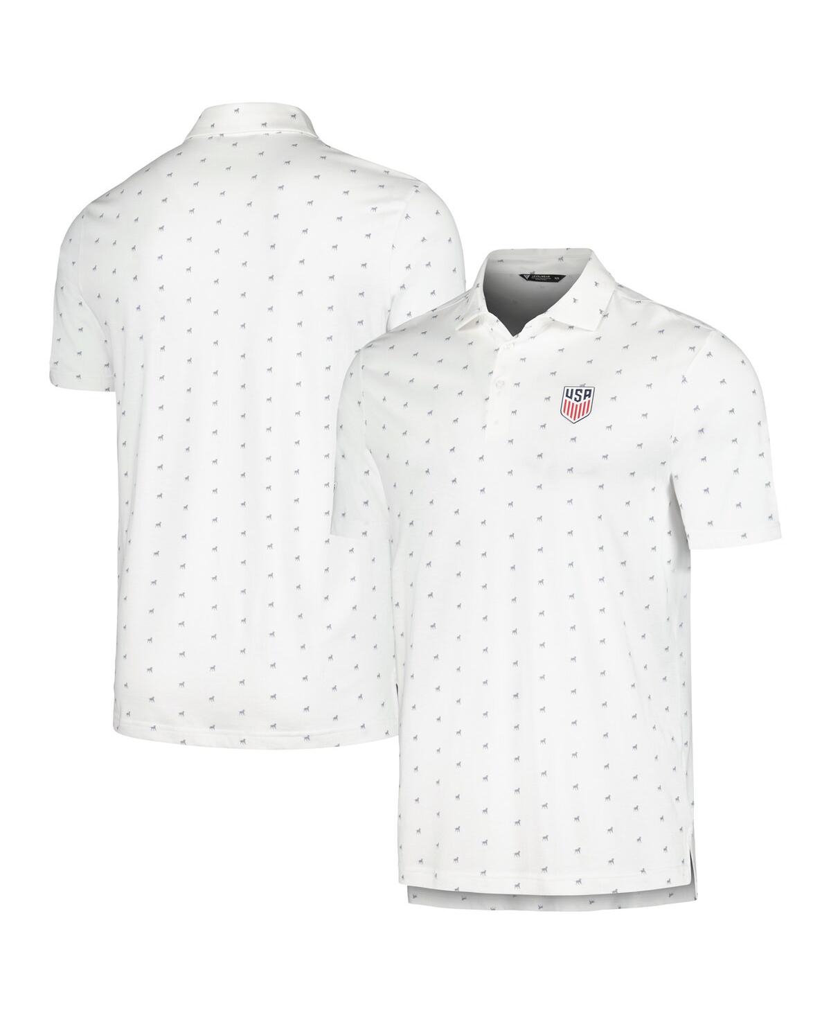 Men's LevelWear White Usmnt Rover Polo Shirt - White