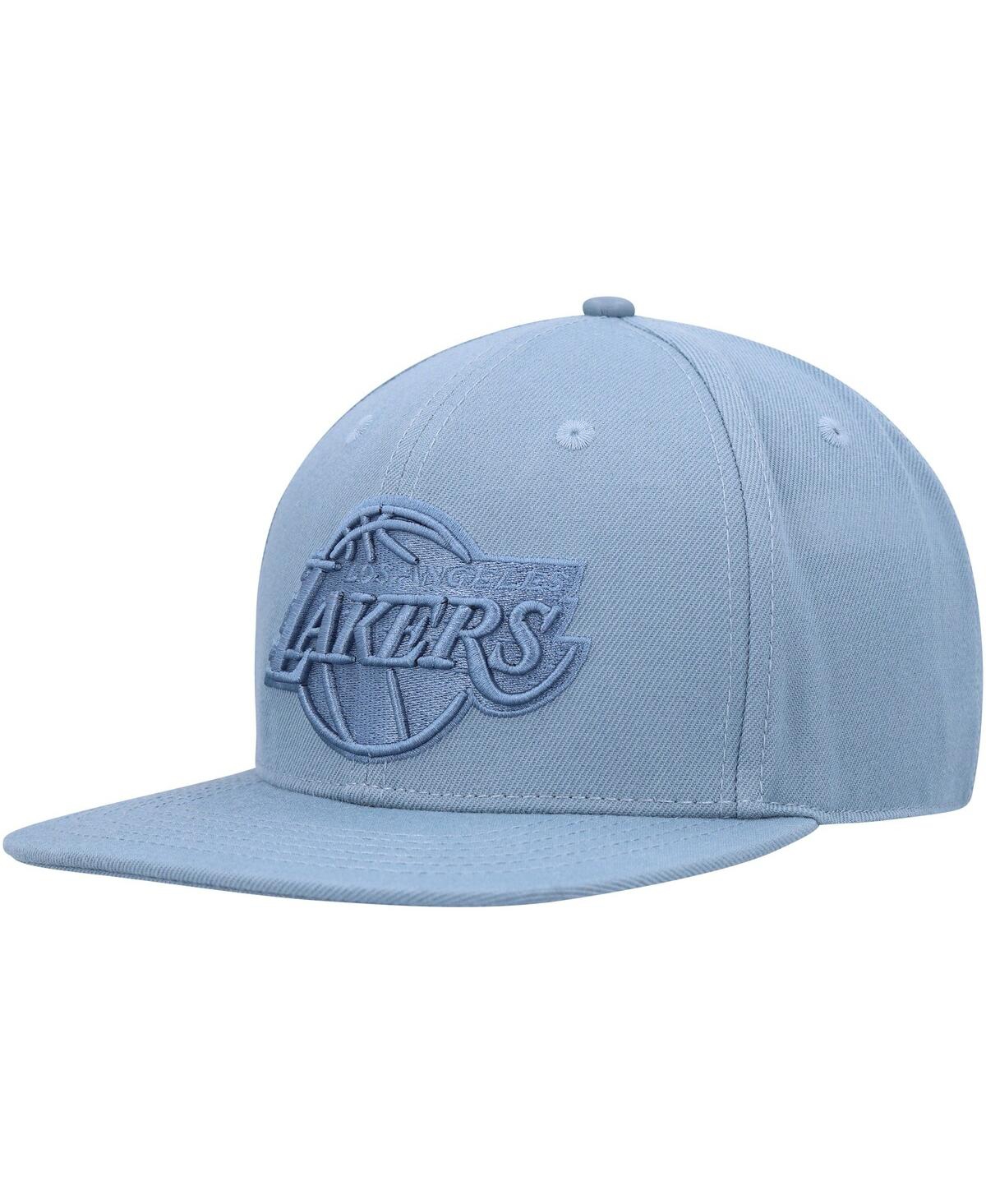 Pro Standard Men's  Light Blue Los Angeles Lakers Tonal Snapback Hat