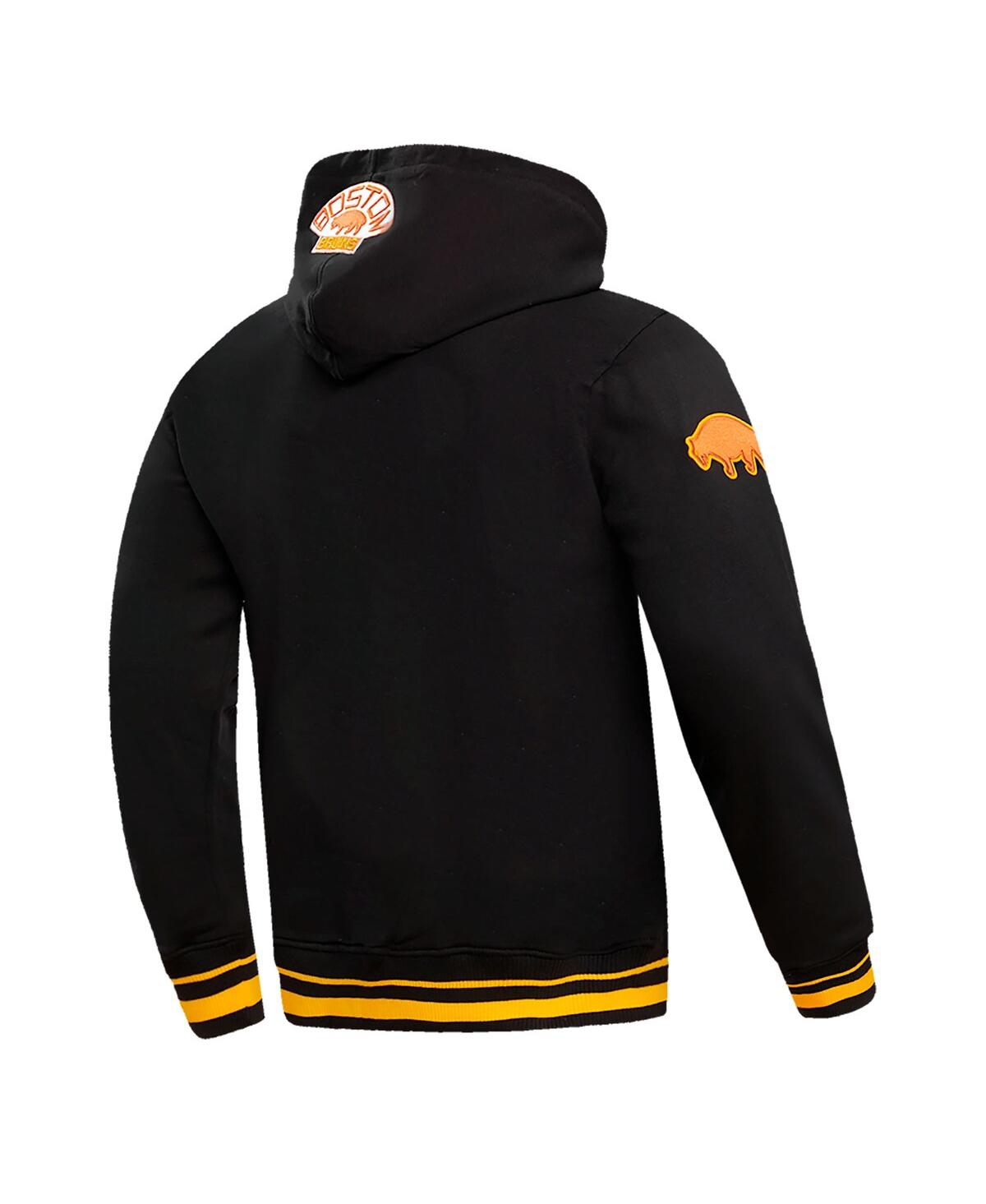 Men's Pro StandardBoston Bruins Retro Classic Fleece Pullover Hoodie - Black