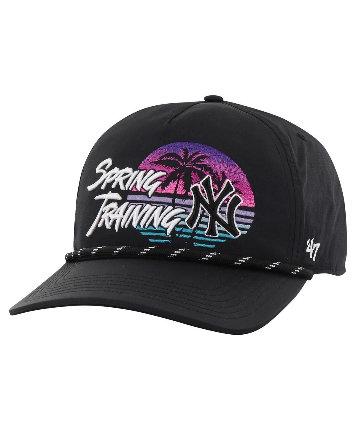 47 Brand Men's ' Black New York Yankees Spring Training Surfside Adjustable Hat