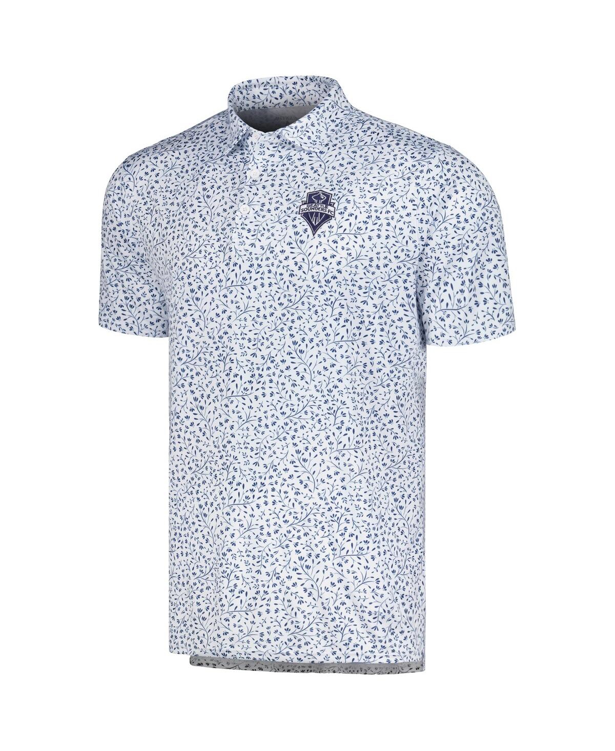 Men's AntiguaSeattle Sounders Fc Motion Polo Shirt - White