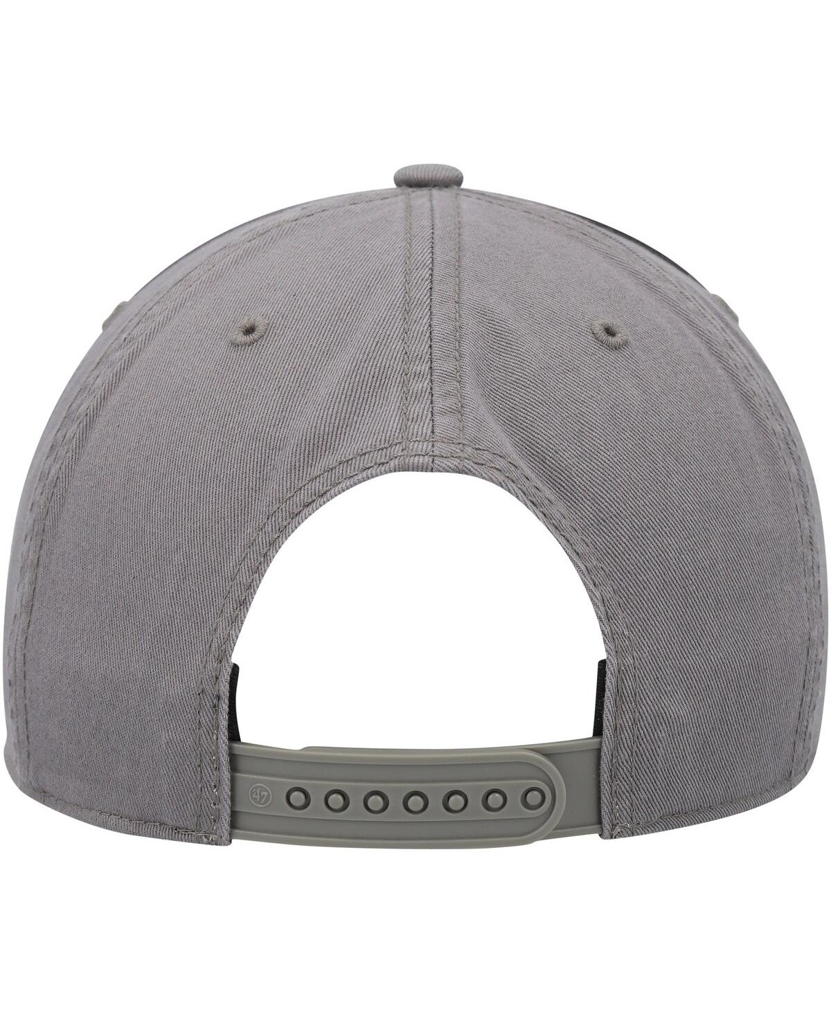 47 Brand Men's ' Charcoal Distressed Sacramento Kings Canyon Ranchero Hitch Adjustable Hat In Charcoal