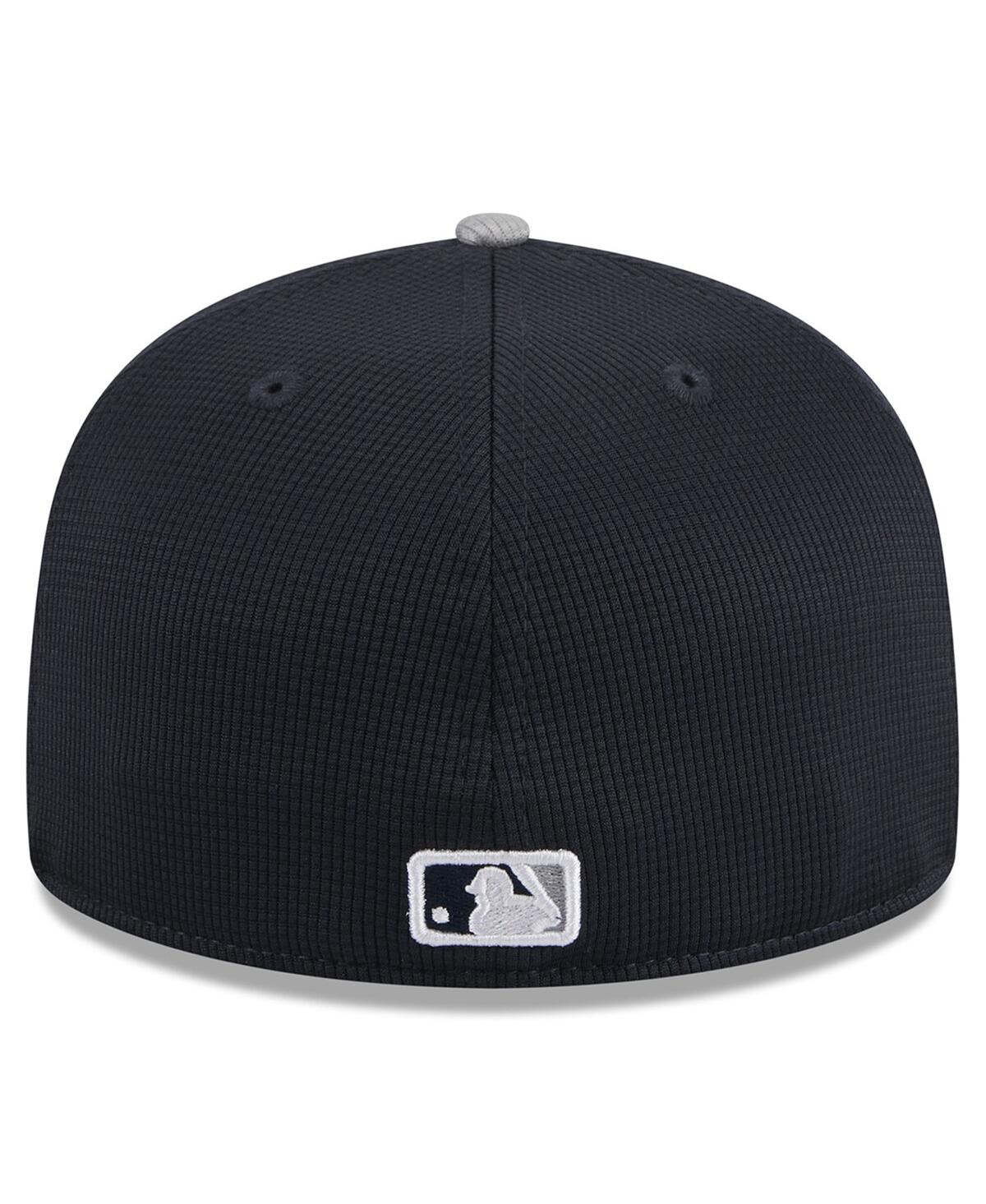 New Era Navy New York Yankees 2024 Batting Practice 59fifty Fitted Hat In Navy