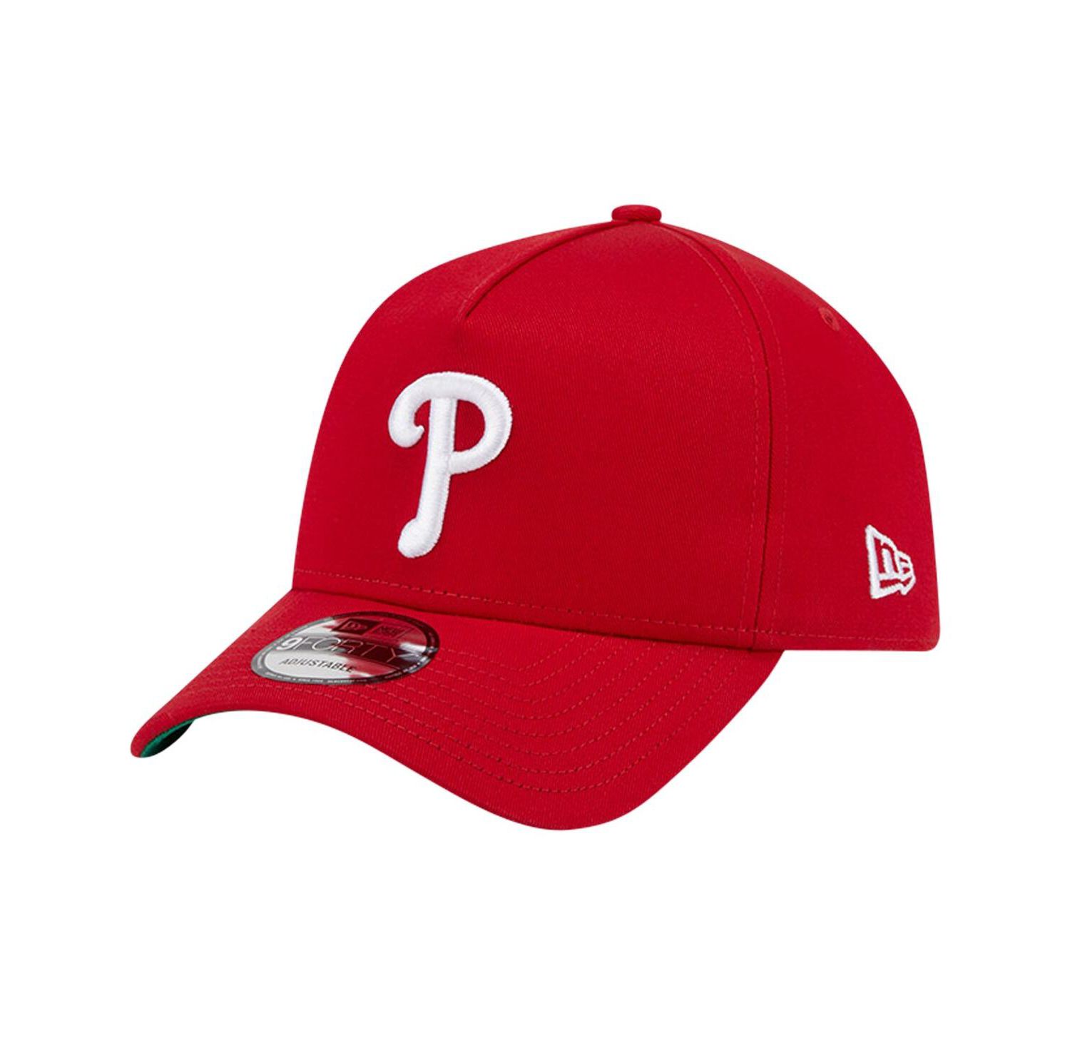 Men's Red Philadelphia Phillies Team Color A-Frame 9FORTY Adjustable Hat
