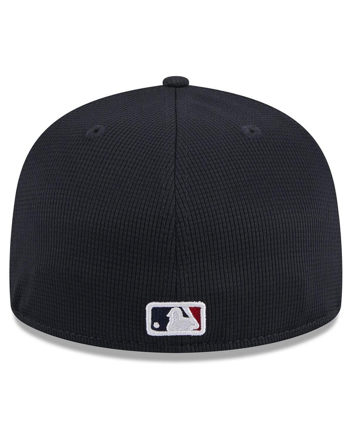 New Era Men's White Atlanta Braves 2024 Batting Practice 59fifty Fitted Hat In White