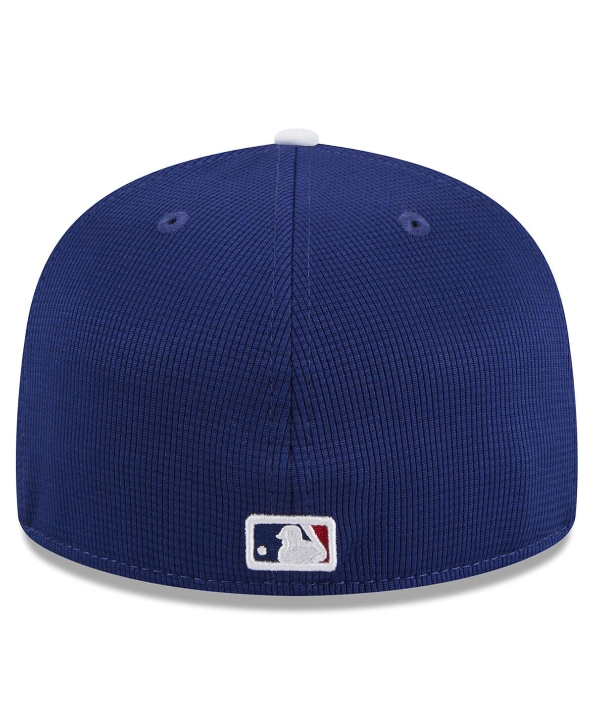 New Era Royal Los Angeles Dodgers 2024 Batting Practice 59fifty Fitted Hat In Royal