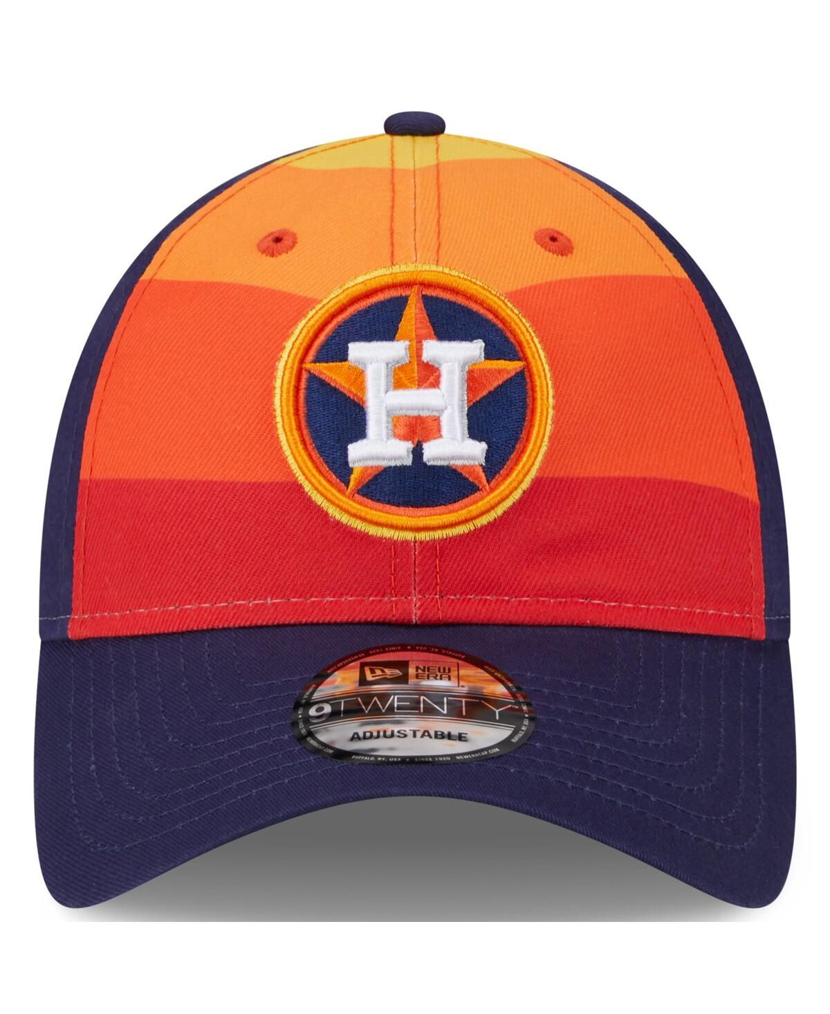 New Era Orange Houston Astros 2024 Batting Practice Low Profile 59fifty Fitted Hat In Orange