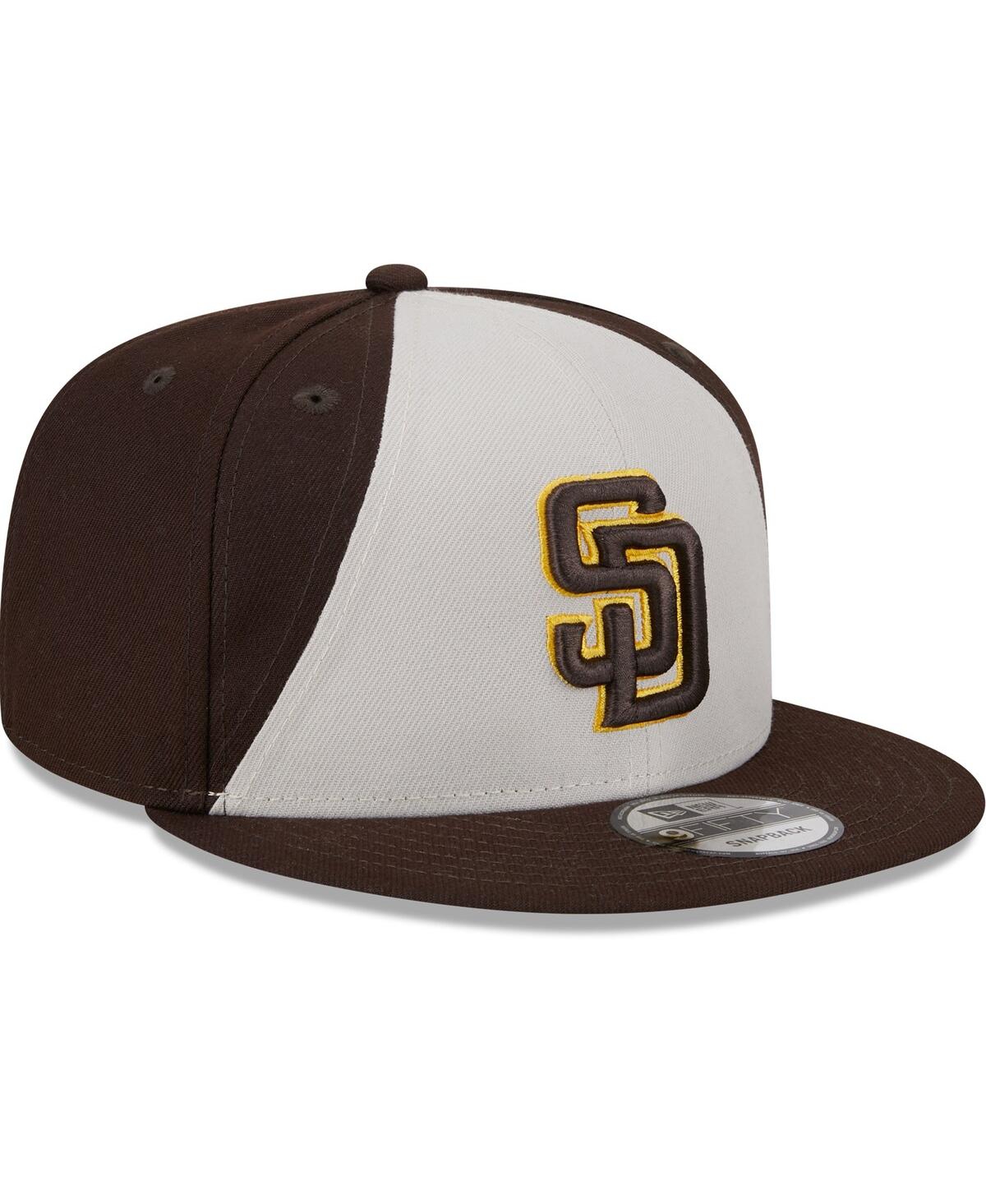 Shop New Era Men's  Brown San Diego Padres 2024 Batting Practice 9fifty Snapback Hat