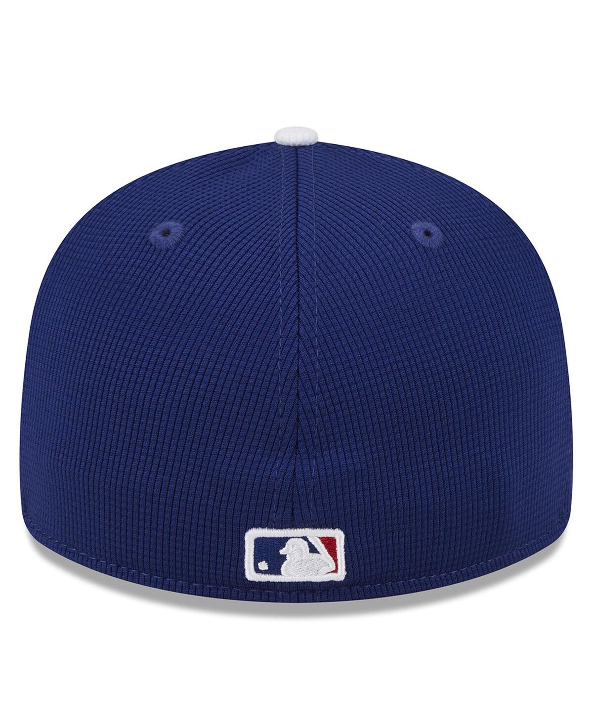 New Era Royal Los Angeles Dodgers 2024 Batting Practice Low Profile 59fifty Fitted Hat In Royal