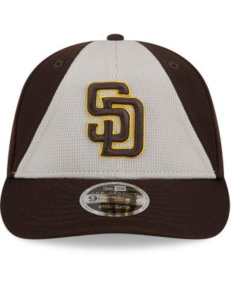 Men's Brown San Diego Padres 2024 Batting Practice Low Profile 9FIFTY Snapback Hat