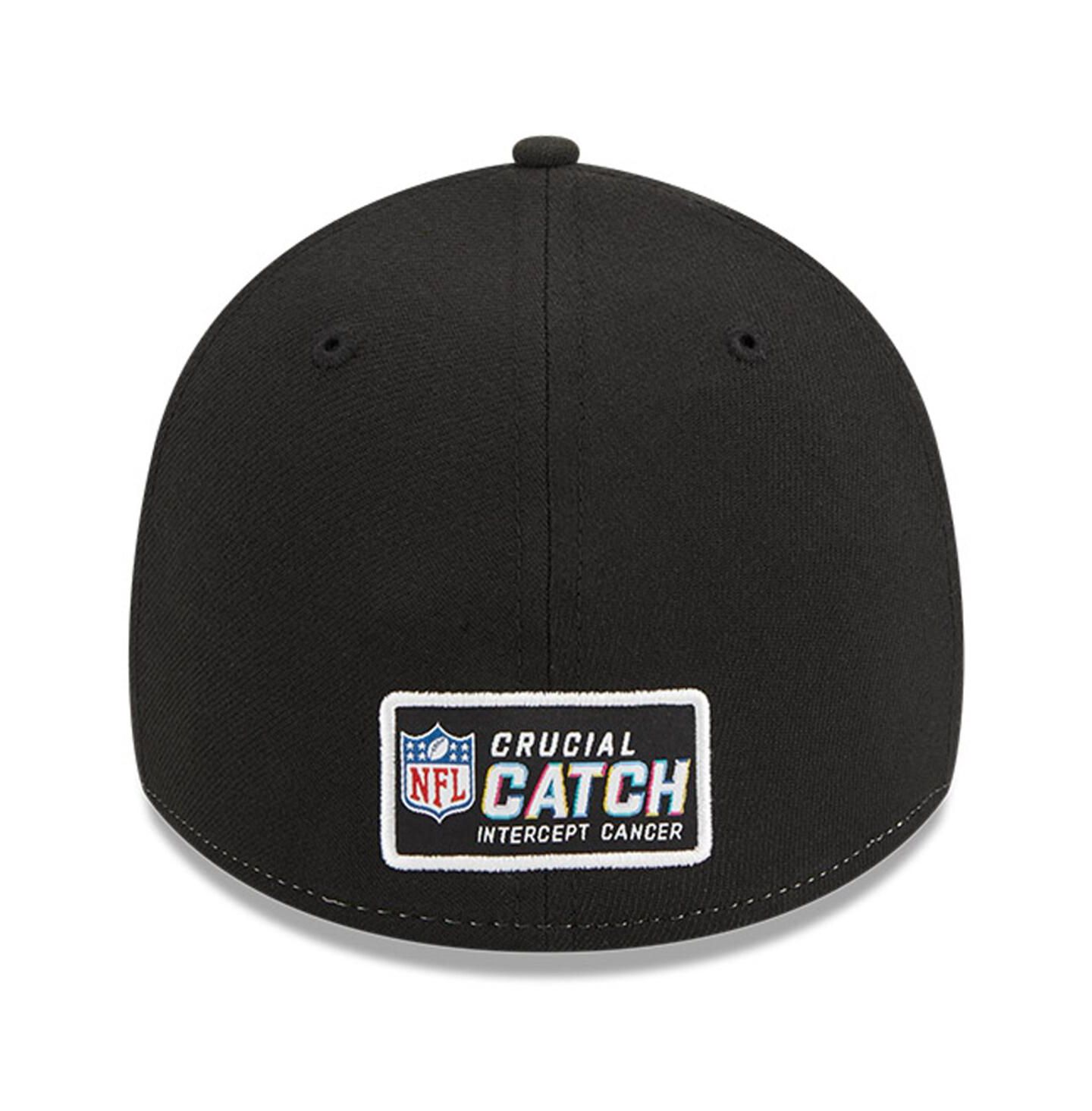 Мужская кепка New Era Pink Cincinnati Bengals 2023 NFL Crucial Catch 39THIRTY Flex Hat — фото 4