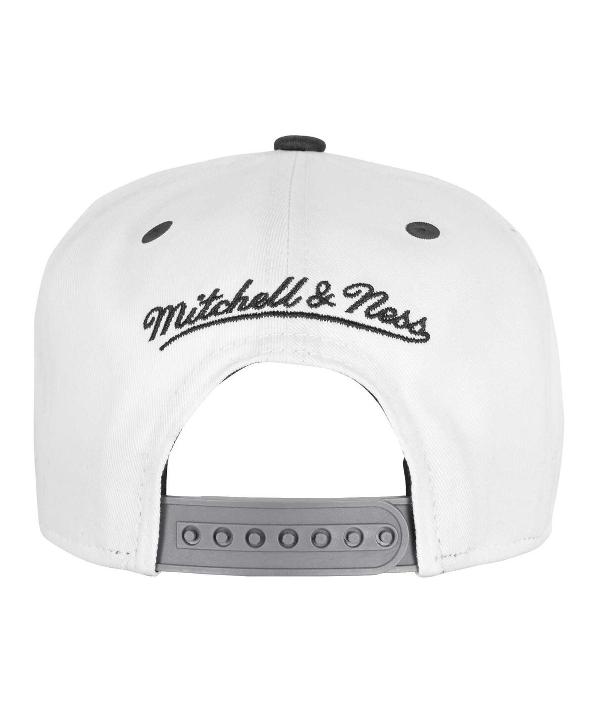 Shop Mitchell & Ness Youth Boys And Girls  Distressed Black Las Vegas Raiders Retrodome Precurved Adjustab