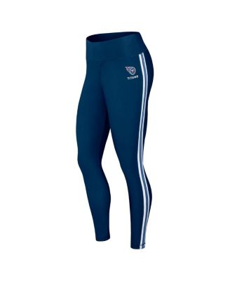 Women's Navy Tennessee Titans Color Block Leggings