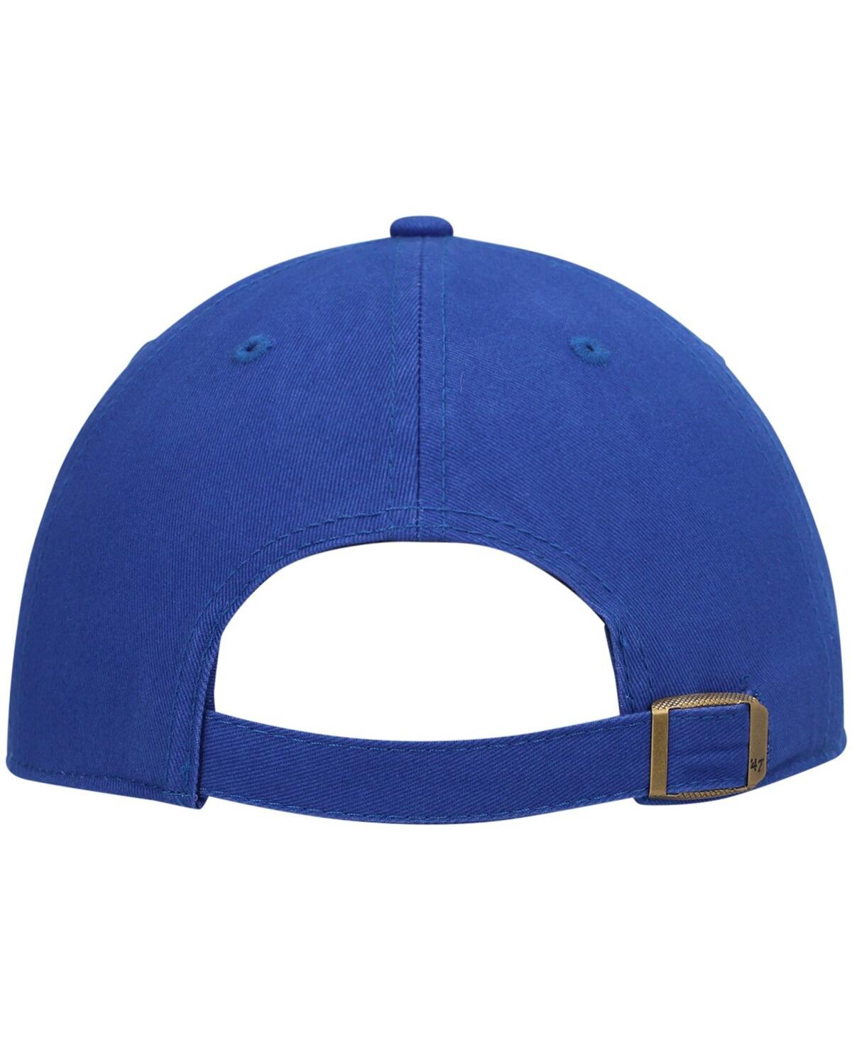 47 Brand Women's ' Blue Dallas Mavericks Miata Clean Up Logo Adjustable Hat In Blue
