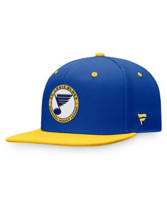 Men's Royal Distressed St. Louis Blue Distresseds Heritage Vintage-Like Retro Fitted Hat