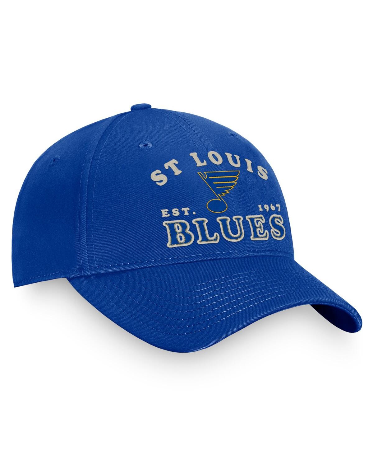 Men's FanaticsDistressed St. LouisDistresseds Heritage Vintage-Like Adjustable Hat - Blue
