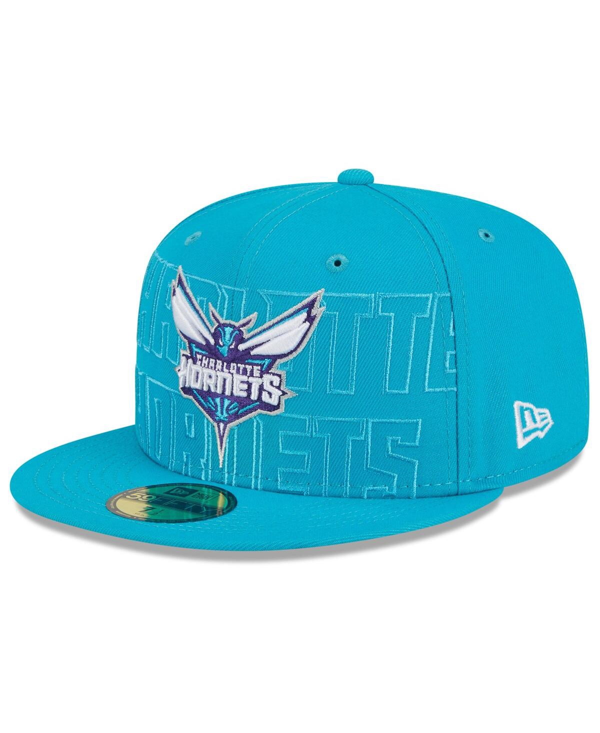 Men's New Era Teal Charlotte Hornets 2023 Nba Draft 59FIFTY Fitted Hat - Teal
