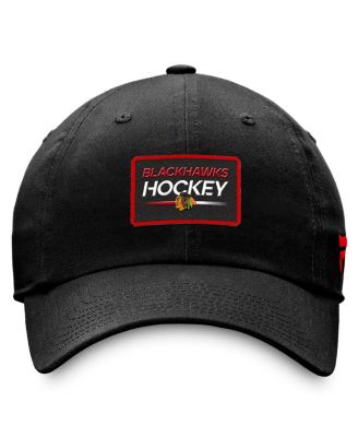 Men's Black Chicago Blackhawks Authentic Pro Prime Adjustable Hat