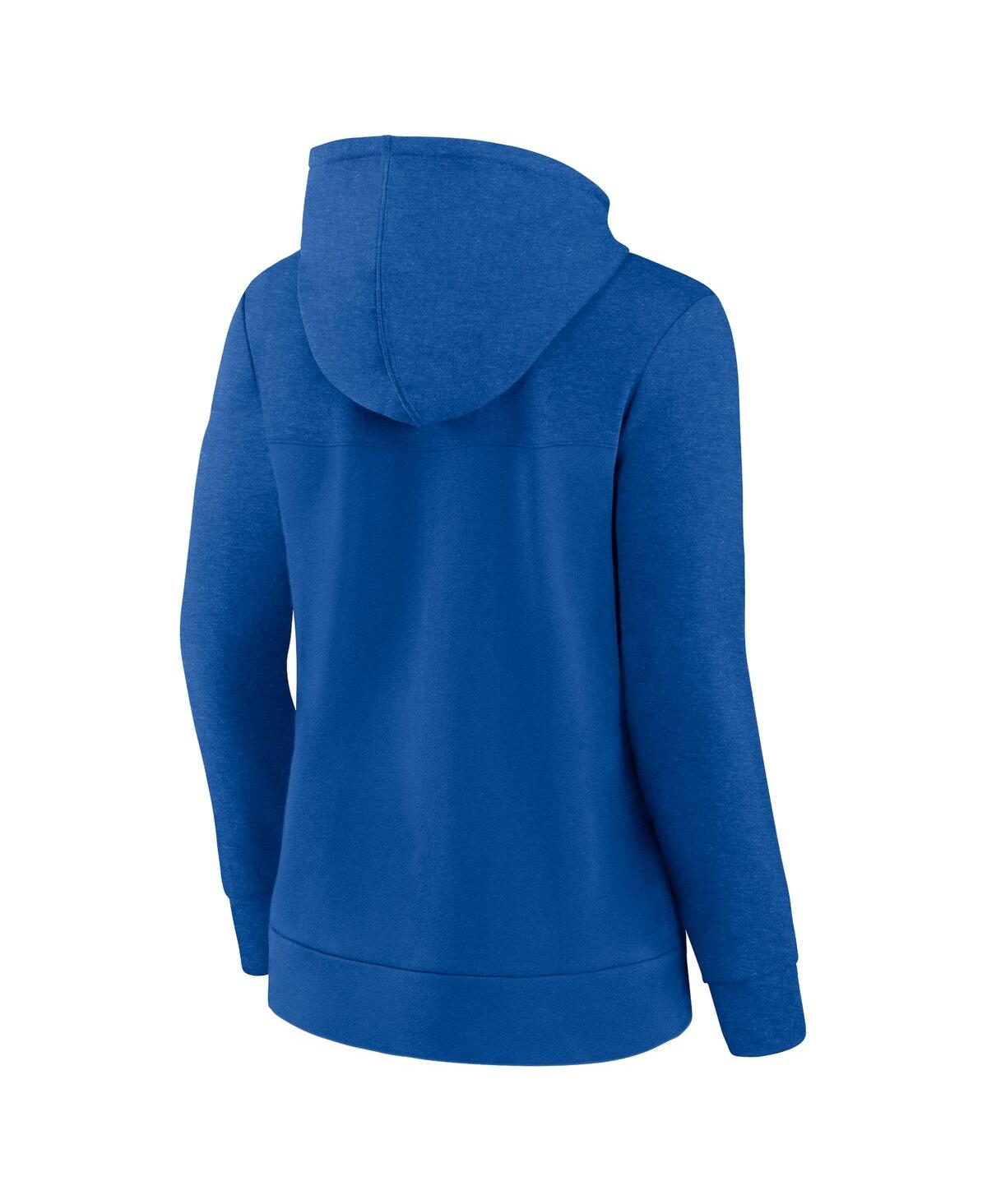 Women's FanaticsNew York Giants Plus Size City Ties Full-Zip Hoodie - Heather Royal