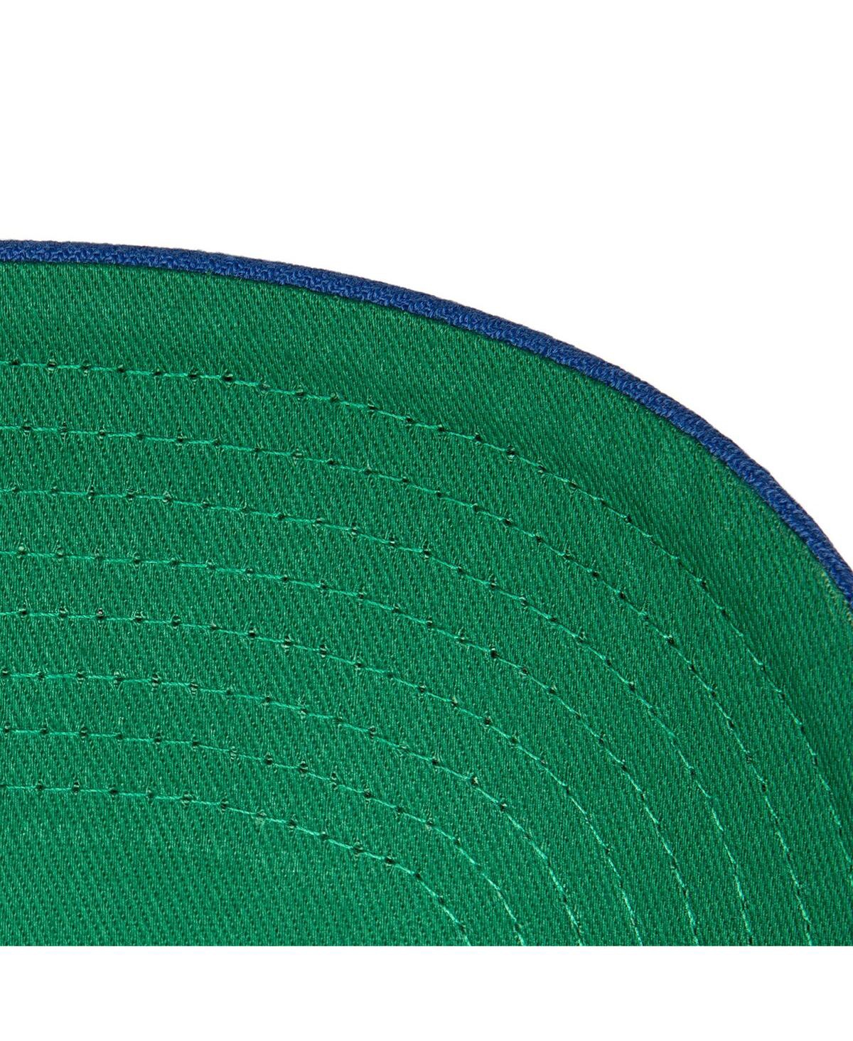 Mitchell & Ness Men's  Blue New York Rangers Team Ground Pro Adjustable Hat In Blue