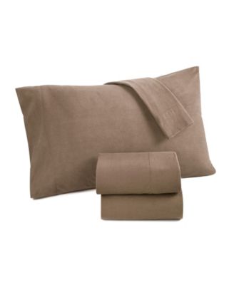 Micro Flannel Solid 4-pc Sheet Set, Full