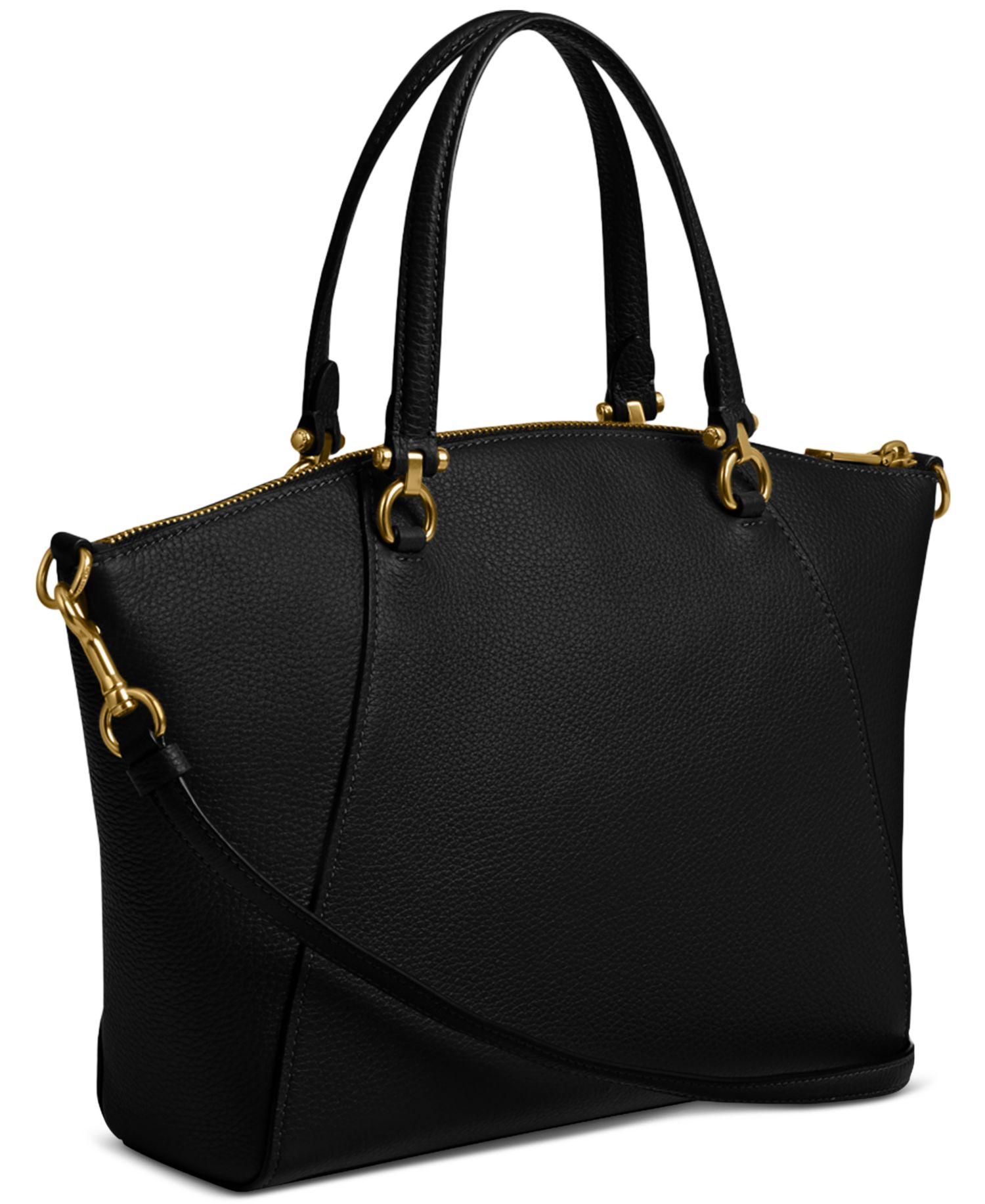 Bella Small Leather Satchel Bag