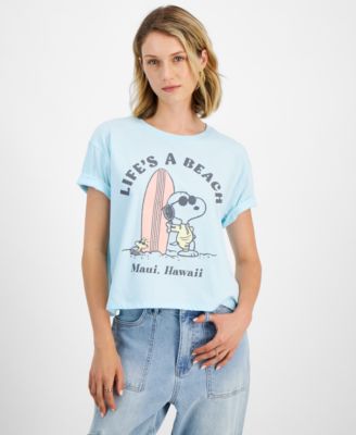 Grayson Threads, The Label - Juniors' Snoopy Graphic T-Shirt