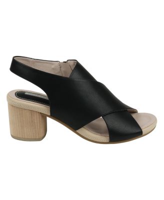 Women's Keefa Cross Strap Slingback Heeled Sandals