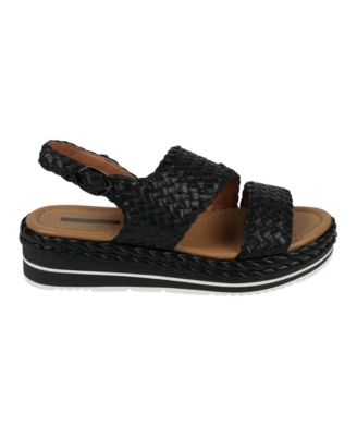 Women's Gallante Double Band Slingback Platform Sandals