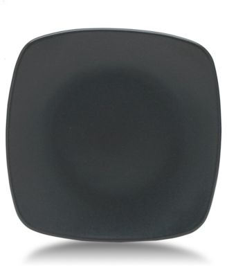 Noritake - "Colorwave Graphite" Mini Quad Plate, 6 1/2"