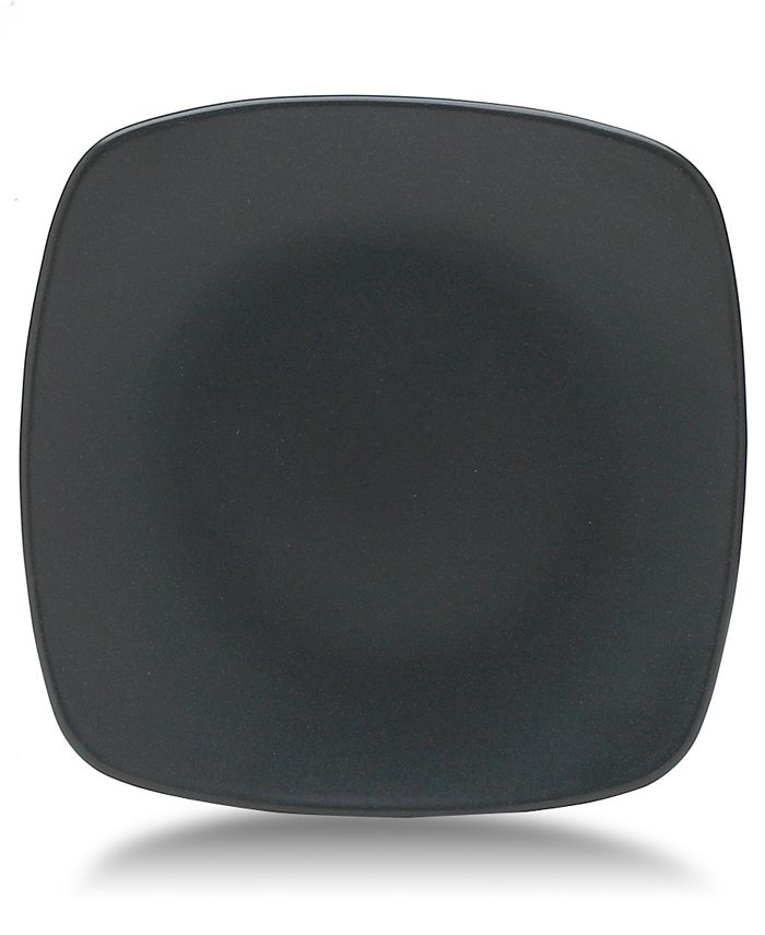Noritake - "Colorwave Graphite" Mini Quad Plate, 6 1/2"