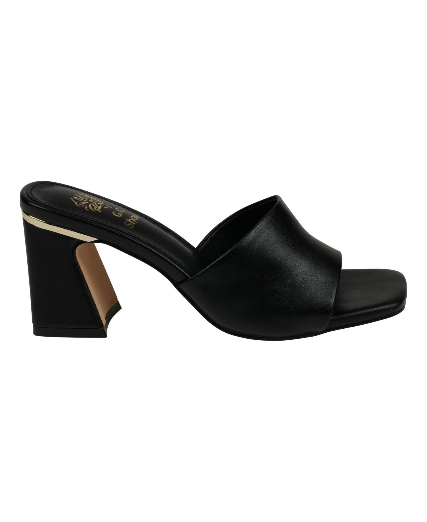 Women's Soho Square Toe Block Heel Dress Sandals