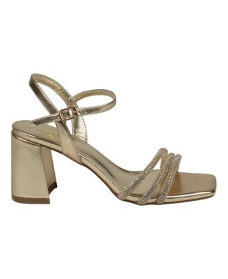 Women's Tyra Embellished Block Heel Dress Sandals