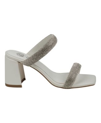 Women's Luella Embellished Double Band Heeled Sandals