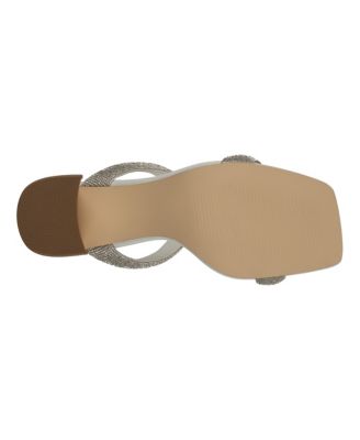 Women's Luella Embellished Double Band Heeled Sandals