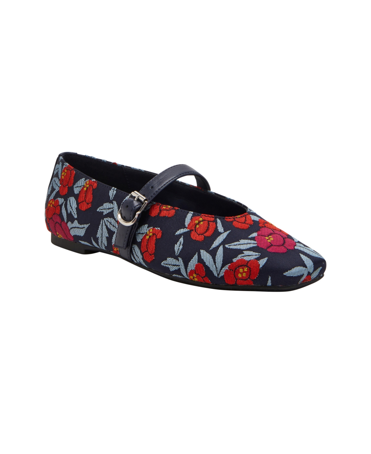 Women's The Evie Mary Jane Woven Flats - Blue Multi