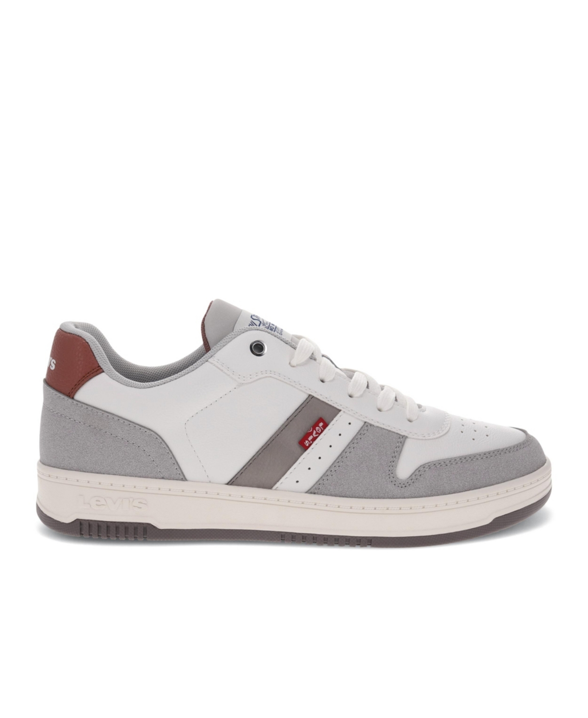 Levi's Men's Drive Low Top Lace Up Sneakers - Cappuccino, Mocha