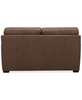 Radley 61"  Leather Loveseat, Created for Macy's