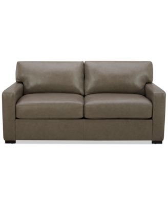 Radley 74"  Leather Apartment Sofa
