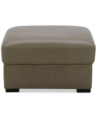 Radley 32"  Leather Ottoman