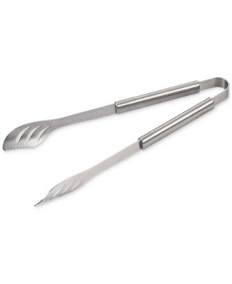 Stainless Steel Alpine Collection Grill Tongs, 17.5"