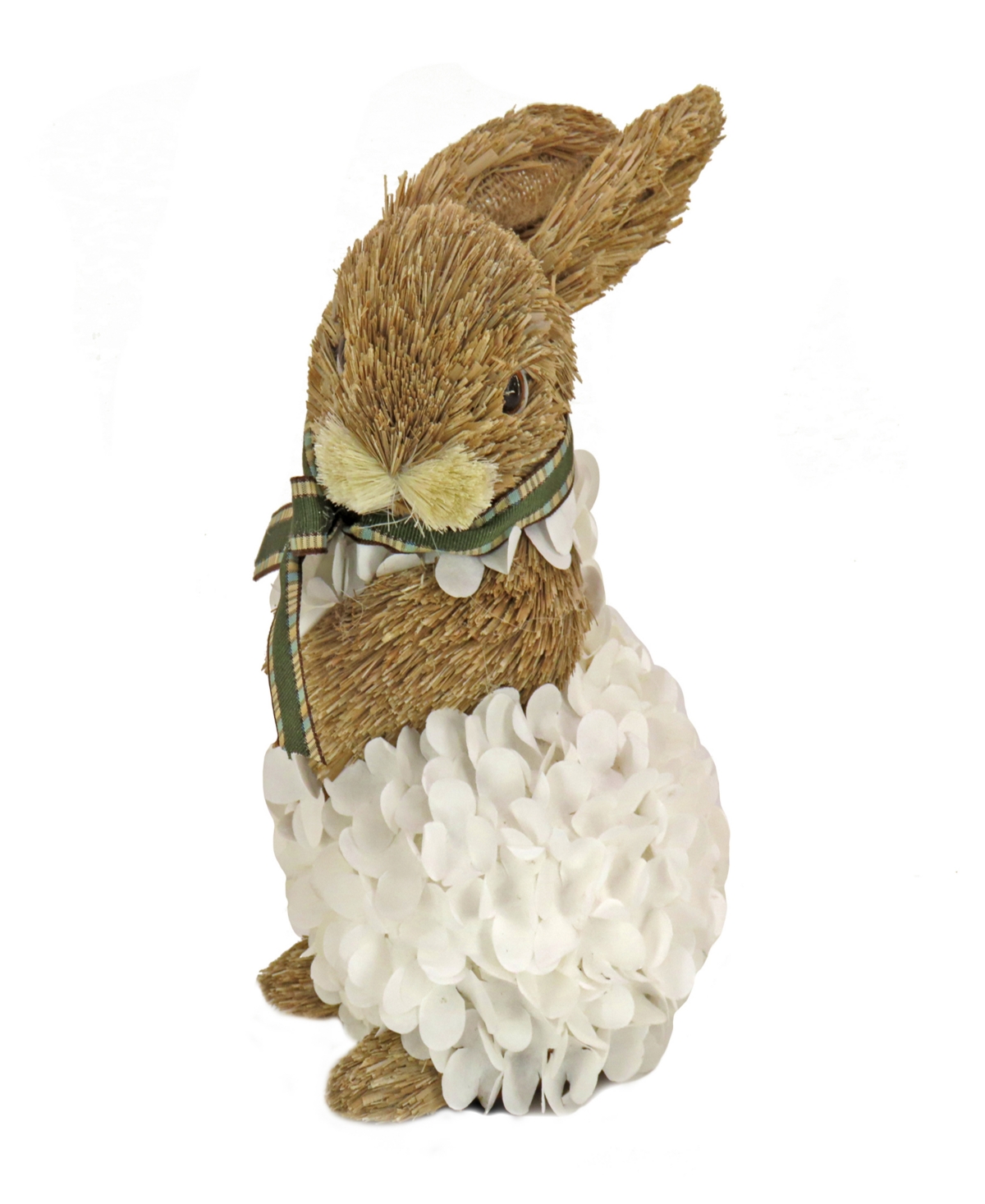 National Tree Company Bunny in White Flowers