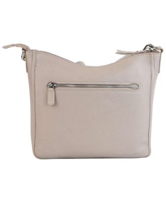 Pebble Elizabeth Leather Crossbody Handbag